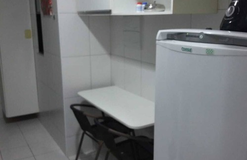 Atalaia Apartment | 2 bedrooms, all with air conditioning and TV, 1 of which is a suite, 2 bathrooms in total, washing machine and dryer.