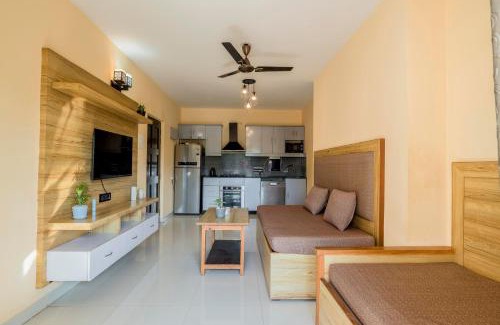 Candolim Apartment | 2 bhk apartment with paddy field view