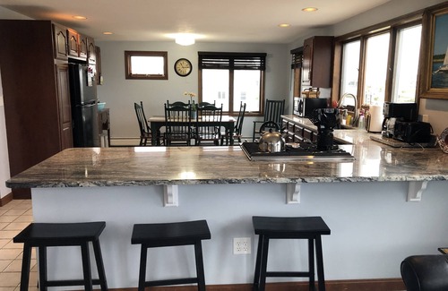 Seabrook Apartment | 2 BR/1.5 Bath , Second-floor Beach House Apt w/stunning Bay Views and Sunsets