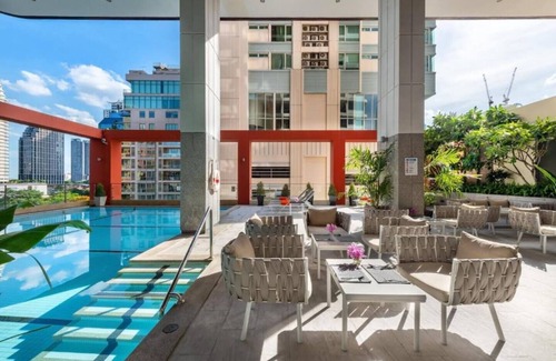 Silom Condo | 2 BR Lumpini/City View/Monthly