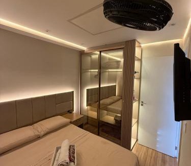 Santo Amaro Apartment | 2 Dorm Completo Moderno Tecnológico e Decorado