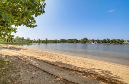 Mecosta House | 2 Fire Pits and Lake Access Cozy Mecosta Getaway!
