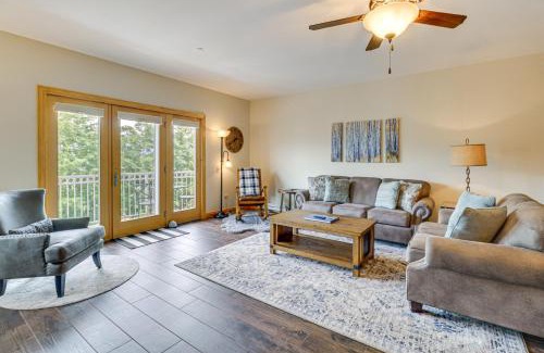 Angel Fire Apartment | 2 Mi to Angel Fire Resort Luxury Condo with Balcony