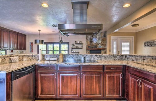 Bonita Shores House | 2 Miles From The Beach! Resort Style Backyard, Pool, Private Tiki Bar & Spa