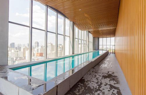 Pinheiros Apartment | 2 quadras metrô Oscar Freire com garagem, piscina e coworking