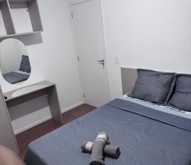 Maringa Apartment | 2 Quartos com Ar Condicionado Apto Próx Hosp Paraná and HC