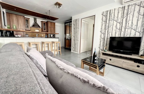 Cannes City Centre Apartment | 2 rooms corner rue d'Antibes, in absolute calm.
