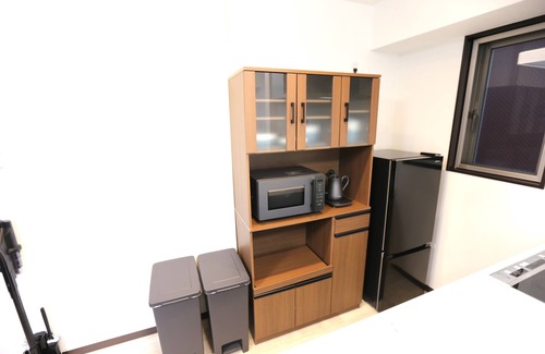 Kujo Apartment | 2 single beds/1 sofa bed/4 min walk from station!