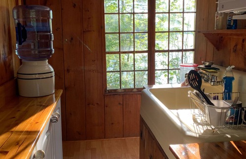 Alton Cottage | 200 ft of Winnipesaukee Shore with Gorgeous Sunsets in Scenic Roberts Cove