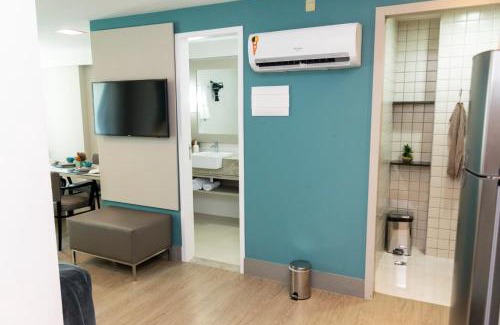 Boa Viagem Apartment | 202 Flat Beira Mar Av Boa viagem - Vista para o mar