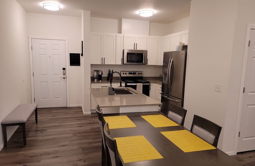 Monroe Apartment | #203 New 2BR Condo near Evergreen State Fairgrounds