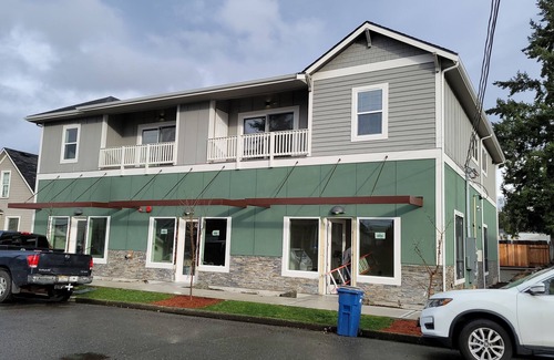 Monroe Apartment | #203 New 2BR Condo near Evergreen State Fairgrounds