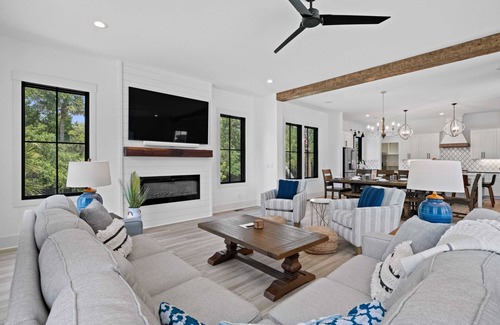 North Forest Beach House | 21 Holloman Trace-NEW BUILD, 5th Row, in Forest Beach with Pool at living level