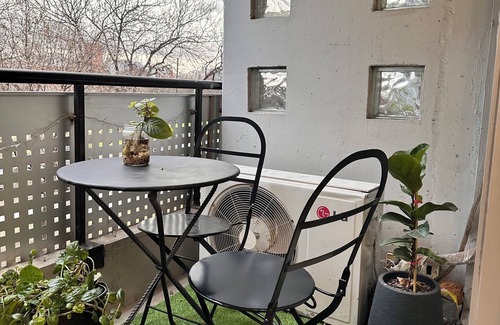 Colegiales Apartment | 21#modern Studio Department & Relaxing Green View! Palermo Hollywoodcolegiales