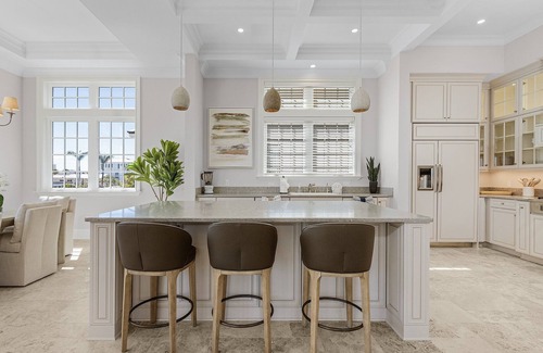 Fort Myers Beach House | 260 Coastal Luxe Retreat | 5BD/4.5BA, Pool & Spa, Water Views