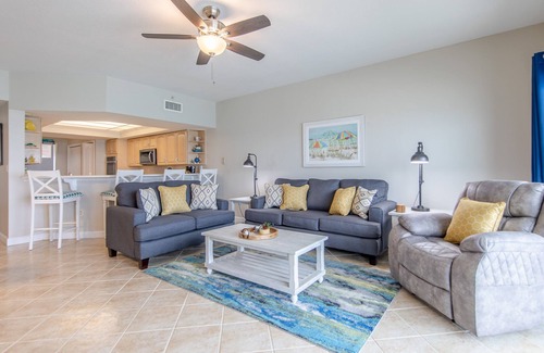 Biltmore Beach Condo | 2BR 2BA 10th Floor condo at the Coral Reef w/Beach Chairs Included!
