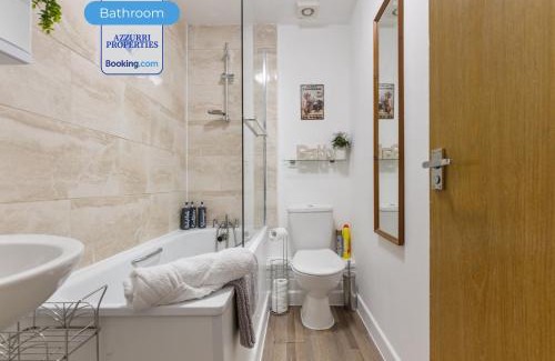 Isle of Dogs Apartment | 2BR Flat By Azzurri Properties Short Lets & Serviced Accommodation Canary Wharf With Open Garden, Free Parking & Short Stays