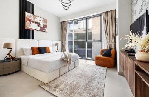 Al Safa Apartment | 2BR plus Maid CF7 B Stylish Stay with Large Balcony