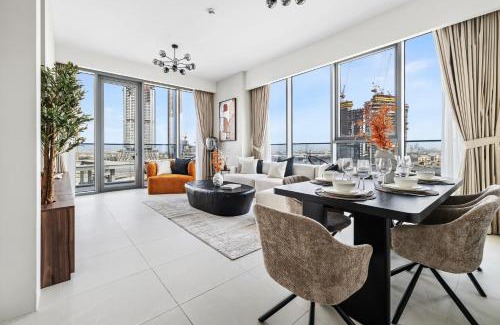 Al Safa Apartment | 2BR plus Maid CF7 B Stylish Stay with Large Balcony