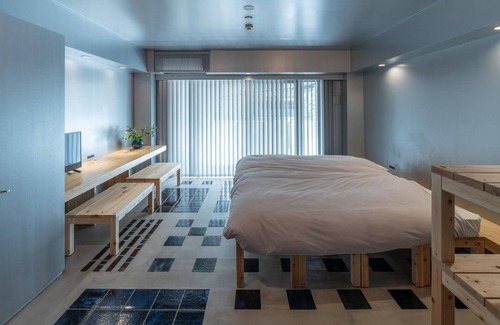 Meieki Apartment | 2nd floor variations in blue - Variations in blue/Nagoya Aichi