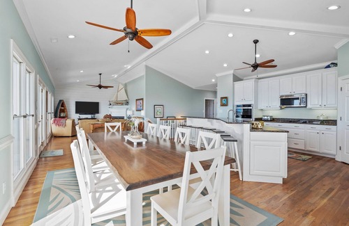 Emerald Isle House | 2nd Row Oceanview, private pool, elevator, golf cart, and easy beach access.
