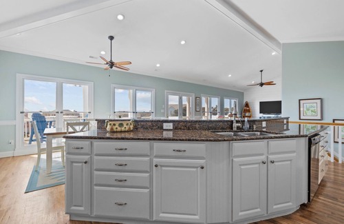 Emerald Isle House | 2nd Row Oceanview, private pool, elevator, golf cart, and easy beach access.