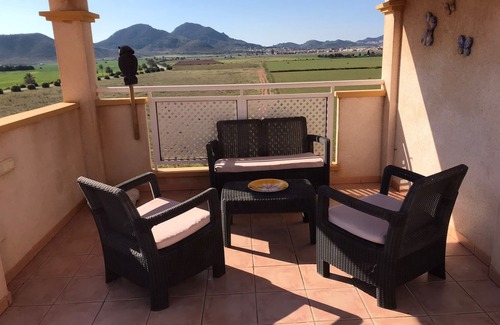 Mar de Cristal Apartment | 3 bed/2 baths. Penthouse with Private Roof Terrace, Lovely Views, south facing