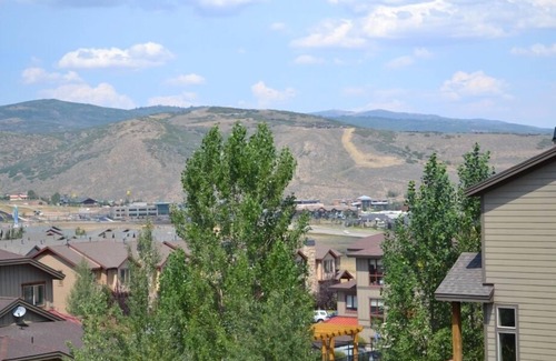 Bear Hollow Village Condo | 3-bedroom 2-bath. Best Bear Hollow top floor unit with mountain views.