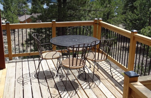 Twin Lakes Cabin | 3-Bedroom, 3-Level Cabin-Spectacular Mountain and Lake Views!