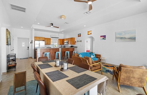 Cockburn Town House | 3 Bedroom Beachfront, Gated House with Oceanview In Grand Turk, Turks & Caicos