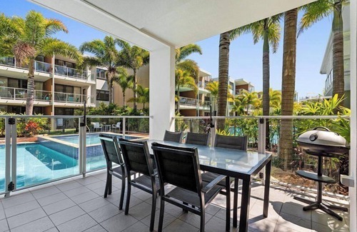 Marcoola Apartment | 3 Bedroom Poolside Villa
