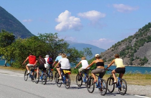 Laerdal House | 3 person holiday park home, Lærdal