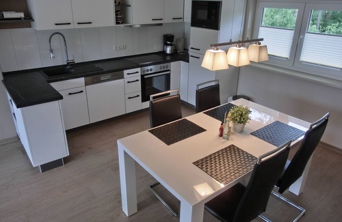 Gelbensande Apartment | 3-room apartment with 2 bedrooms for 6 people with WLAN