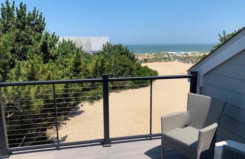Rehoboth by the Sea Condo | 3-story Beachfront Townhome with Breathtaking Ocean Views nn