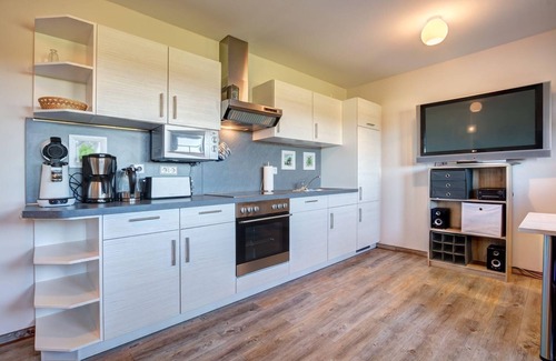 Stolpe Apartment | 3 Zimmerappartement mit 2 Schlafzimmern auf 2 Etagen, 65 m² Groß für 2-5 Persone