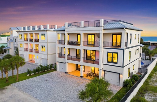 Dune Allen Beach House | 30A Retreat - 2 Homes with Gulf View & Outdoor Area