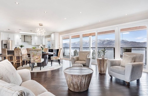 Central Okanagan House | 360 LAKE VIEWS + POOL + HOT TUB