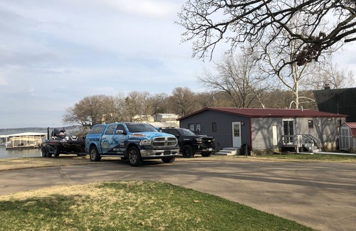 Grove Cottage | 3BR/2BA Lake Front Property For Rent With Lake Dock, RV & Boat Charging Stations