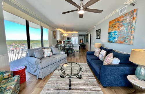 Orange Beach Condo | 3BR Beachfront Gem | Huge Balcony + Stunning Views | Nearly $100K Reno!