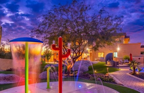 Pinnacle Peak Villa | 3Million$ Mind BlowingEstate +PuttingGreen+SportsCourt+SplashPad+Playset+Pool+Spa