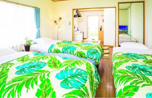 Tokeshi Hotel | 3rd and 4th floors Ocean view Westernstyle triple room Room only/Nakagami-gun Okinawa