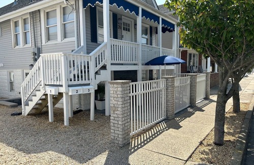Seaside Heights Apartment | 3rd House to Beach & Boardwalk Luxury Beach Apt Unit #1 Best Location in Town
