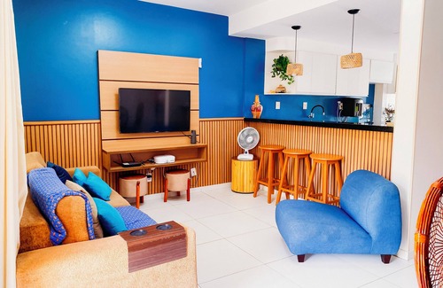 Flamengo House | 4/4 DUPLEX VILLAGE, SEA FRONT WITH AIR CONDITIONING.
