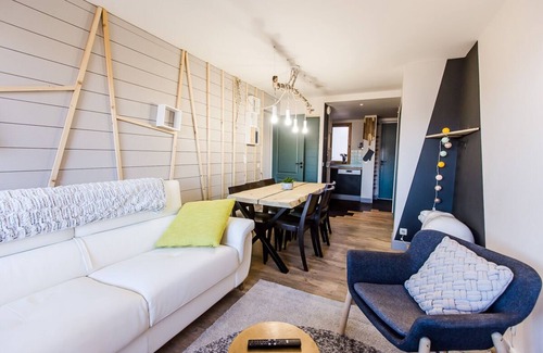 La Plagne-Tarentaise Apartment | 4/6-person apartment with balcony, on the slopes, fully renovated