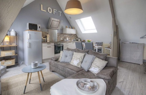 Port-en-Bessin-Huppain Apartment | 4 * apartment exceptional sea view Normandy landing beaches France