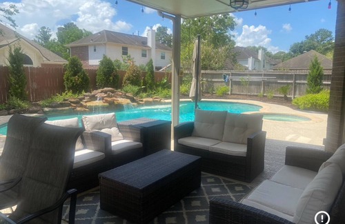 Cypress House | 4-bedroom Midterm house in superb Cypress with fitness room, WiFi, AC