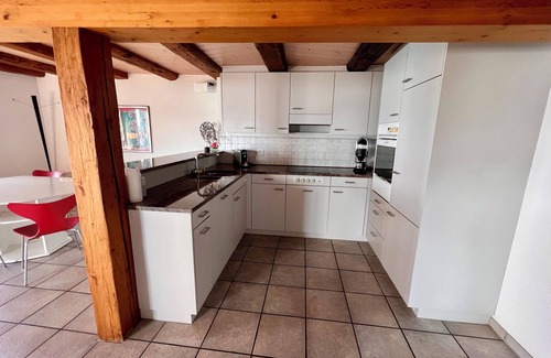 Berlingen Apartment | 4* luxury apartment (4 ½ rooms) with nice view, lake, sauna