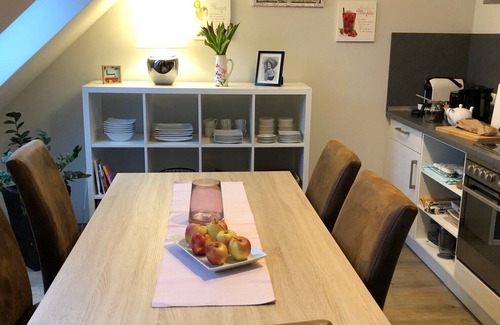 Stolpe Apartment | 4 Zimmerappartement auf 3 Etagen, 99 qm2 für 5 Personen, 2 Schlafzimmer mit Dop
