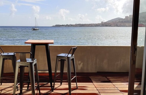 Le Ricanto Apartment | 40m² apartment on the beach, 10m² terrace