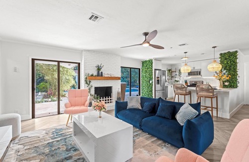 Lake Clarke Shores House | 4BR · Heated Saltwater Pool · Fire Pit · Games